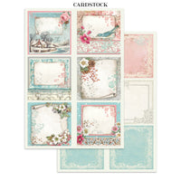Winter Magic - Printed Art Junk Journal: Stickers, Cut-Outs, Backgrounds For Art And Craft
