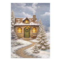 Silent Night - Printed Art Junk Journal: Stickers, Cut-Outs, Backgrounds For Art And Craft