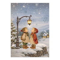Silent Night - Printed Art Junk Journal: Stickers, Cut-Outs, Backgrounds For Art And Craft