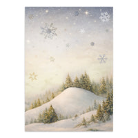 Silent Night - Printed Art Junk Journal: Stickers, Cut-Outs, Backgrounds For Art And Craft