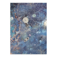 Printed Art Junk Journal: Stickers, Cut-Outs, Backgrounds For Art And Craft - Cosmos