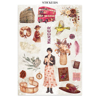 Our Way - Junk Journal: Stickers, Cut-Outs, Backgrounds For Art And Craft