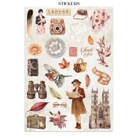 Our Way - Junk Journal: Stickers, Cut-Outs, Backgrounds For Art And Craft