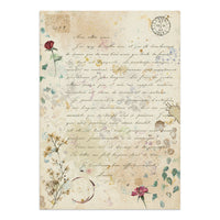 Flowers And Poems - Junk Journal: Stickers, Cut-Outs, Backgrounds