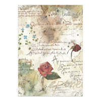 Flowers And Poems - Junk Journal: Stickers, Cut-Outs, Backgrounds