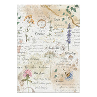 Flowers And Poems - Junk Journal: Stickers, Cut-Outs, Backgrounds