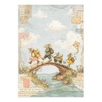 Cozy Family - Junk Journal Backgrounds + Stickers + Cut Outs