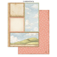 Cozy Family - Junk Journal Backgrounds + Stickers + Cut Outs