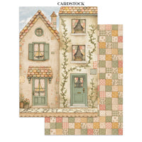Cozy Family - Junk Journal Backgrounds + Stickers + Cut Outs
