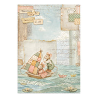 Cozy Family - Junk Journal Backgrounds + Stickers + Cut Outs