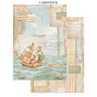 Cozy Family - Junk Journal Backgrounds + Stickers + Cut Outs