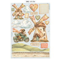 Cozy Family - Junk Journal Backgrounds + Stickers + Cut Outs