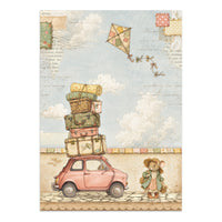 Cozy Family - Junk Journal Backgrounds + Stickers + Cut Outs