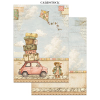Cozy Family - Junk Journal Backgrounds + Stickers + Cut Outs