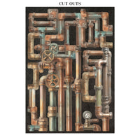 Gardens of Time - Stamperia Junk Jounal Focus Points A5
