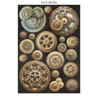 Gardens of Time - Stamperia Junk Jounal Focus Points A5