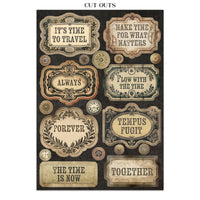 Gardens of Time - Stamperia Junk Jounal Focus Points A5
