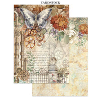 Gardens of Time - Stamperia Junk Jounal Focus Points A5