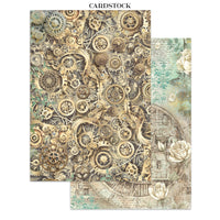 Gardens of Time - Stamperia Junk Jounal Focus Points A5