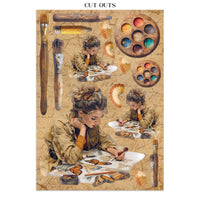 All Around - Stamperia Junk Jounal Focus Points A5