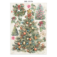 Winter Magic - Printed Art Junk Journal Focus Points For Art And Craft A5