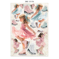 Winter Magic - Printed Art Junk Journal Focus Points For Art And Craft A5