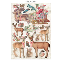 Winter Magic - Printed Art Junk Journal Focus Points For Art And Craft A5