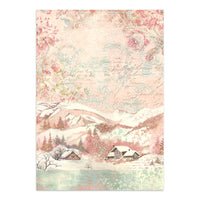 Winter Magic - Printed Art Junk Journal Focus Points For Art And Craft A5