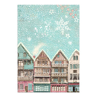Winter Magic - Printed Art Junk Journal Focus Points For Art And Craft A5