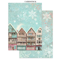 Winter Magic - Printed Art Junk Journal Focus Points For Art And Craft A5