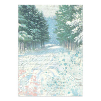 Winter Magic - Printed Art Junk Journal Focus Points For Art And Craft A5
