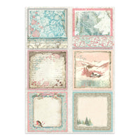 Winter Magic - Printed Art Junk Journal Focus Points For Art And Craft A5