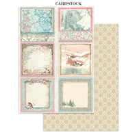 Winter Magic - Printed Art Junk Journal Focus Points For Art And Craft A5