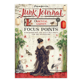Oriental Garden - Stamperia Printed Art Junk Journal Focus Points