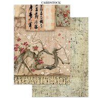 Oriental Garden - Stamperia Printed Art Junk Journal Focus Points