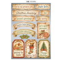 Silent Night - Printed Art Junk Journal Focus Points For Art And Craft A5
