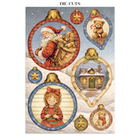 Silent Night - Printed Art Junk Journal Focus Points For Art And Craft A5