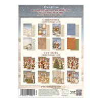 Silent Night - Printed Art Junk Journal Focus Points For Art And Craft A5