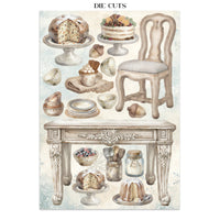 White Christmas - Printed Art Junk Journal Focus Points For Art And Craft A5