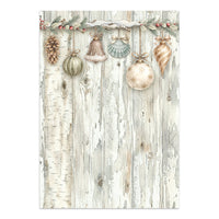 White Christmas - Printed Art Junk Journal Focus Points For Art And Craft A5