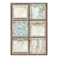 White Christmas - Printed Art Junk Journal Focus Points For Art And Craft A5