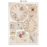 Flowers And Poems - Junk Journal Focus Points For Art And Craft A5