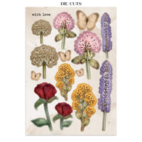 Flowers And Poems - Junk Journal Focus Points For Art And Craft A5