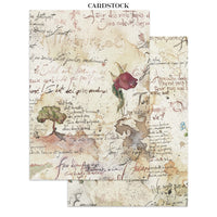 Flowers And Poems - Junk Journal Focus Points For Art And Craft A5