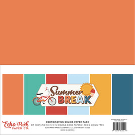 Summer Break - Echo Park Solids Kit