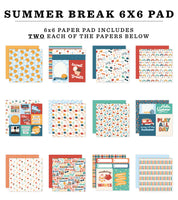 Summer Break - Echo Park 6x6 Paper Pad