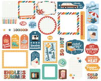 Summer Break - Echo Park Frames & Tags