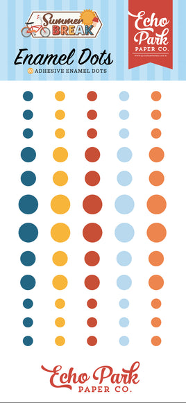 Summer Break - Echo Park Enamel Dots