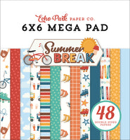 Summer Break - Echo Park Cardmakers 6X6 Mega Pad