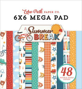 Summer Break - Echo Park Cardmakers 6X6 Mega Pad